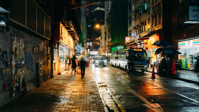 Hong Kong rain