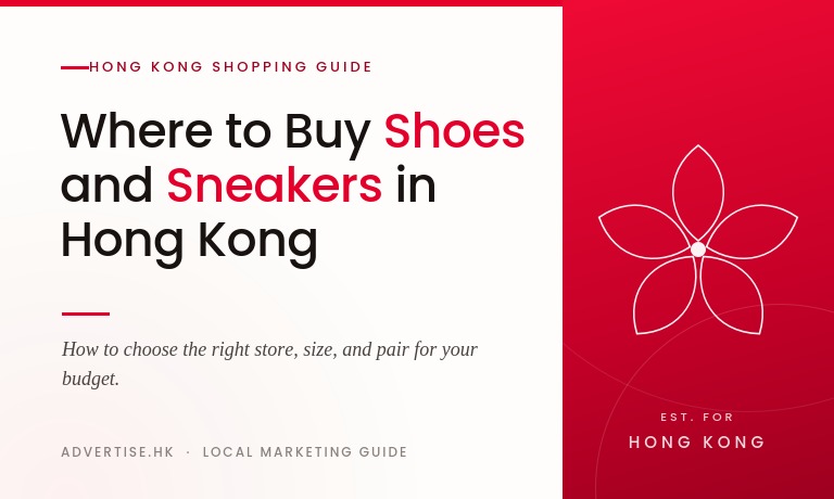Where to buy shoes and sneakers in Hong Kong: how to choose